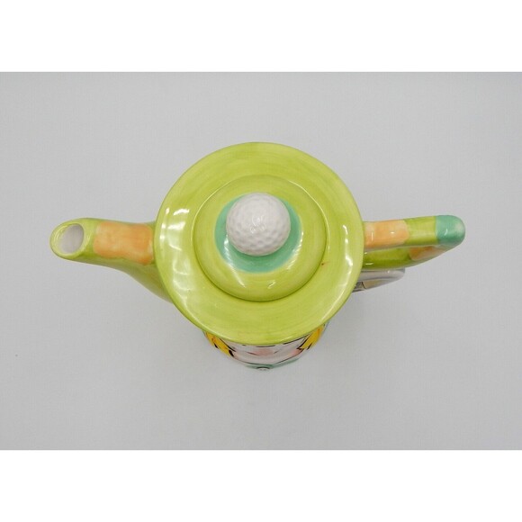 Peggy Turchette Santa Barbara Golf-Tea Stackable Tea For One Pot Teacup Mug - Picture 5 of 10